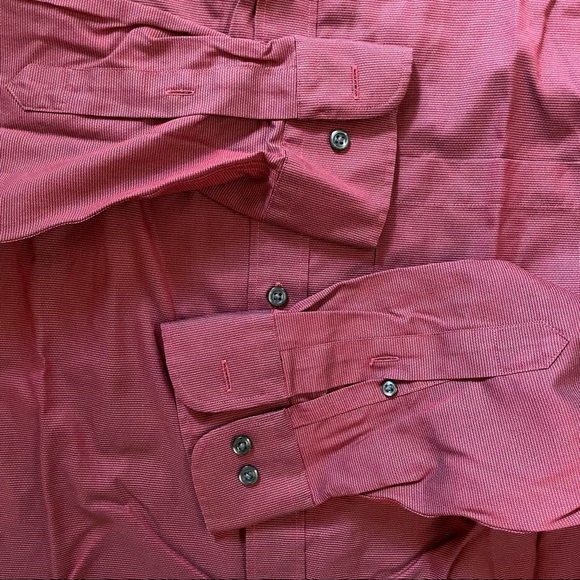 Red Button Down Shirt - Picture 4 of 5